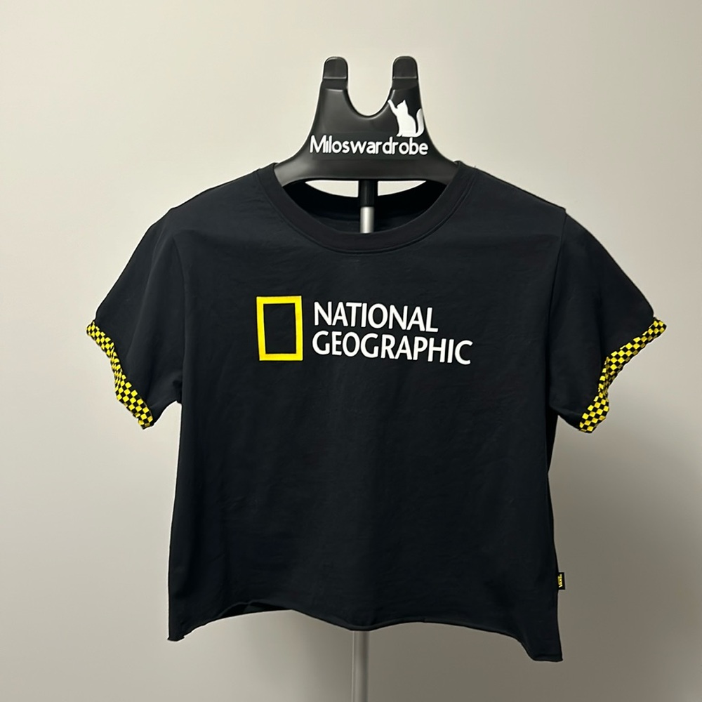Women’s Vans x National Geographic cropped top
